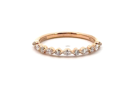 A Martin Flyer diamond band, available at Wilson & Son Jewelers.