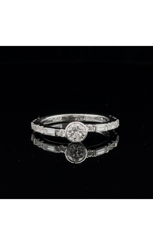 A.LINK Platinum and Diamond Ring