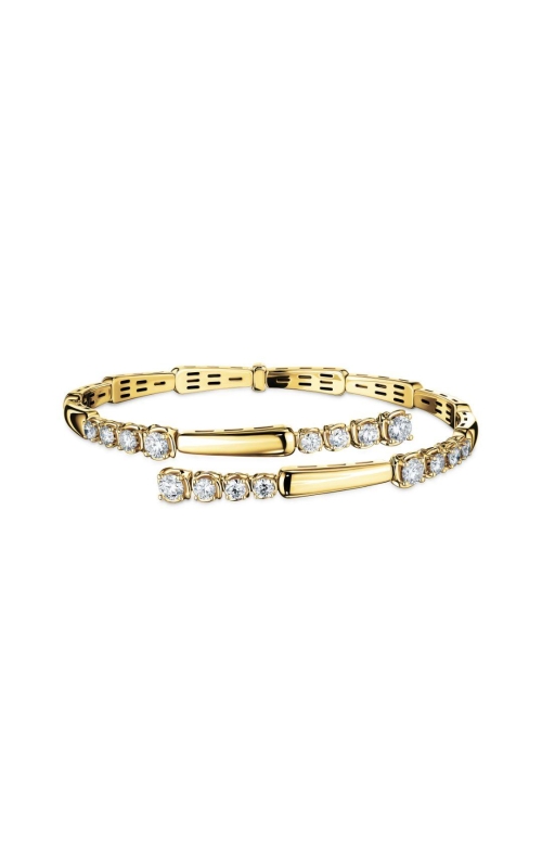 A.LINK 18 Karat Yellow Gold Abbracci Collection Wrap Bracelet