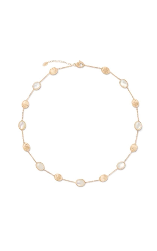 MARCO BICEGO Siviglia 18K Yellow Gold Mother of Pearl & Gold Necklace