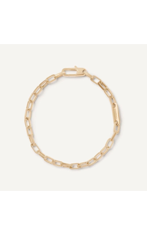 MARCO BICEGO Uomo 18K Yellow Gold Unisex Coil Link Bracelet, Small