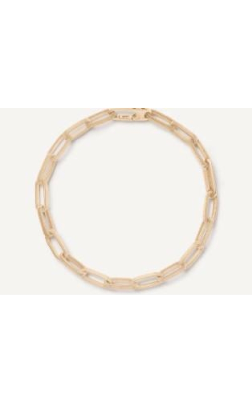 MARCO BICEGO Uomo 18K Yellow Gold Unisex Coil Link Bracelet, Medium