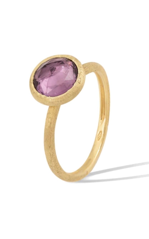 MARCO BICEGO Jaipur Color 18K Yellow Gold Amethyst Stackable Ring