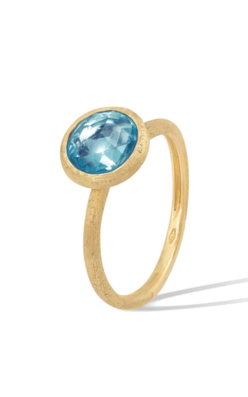 MARCO BICEGO Jaipur Color 18K Yellow Gold Blue Topaz Gemstone Ring