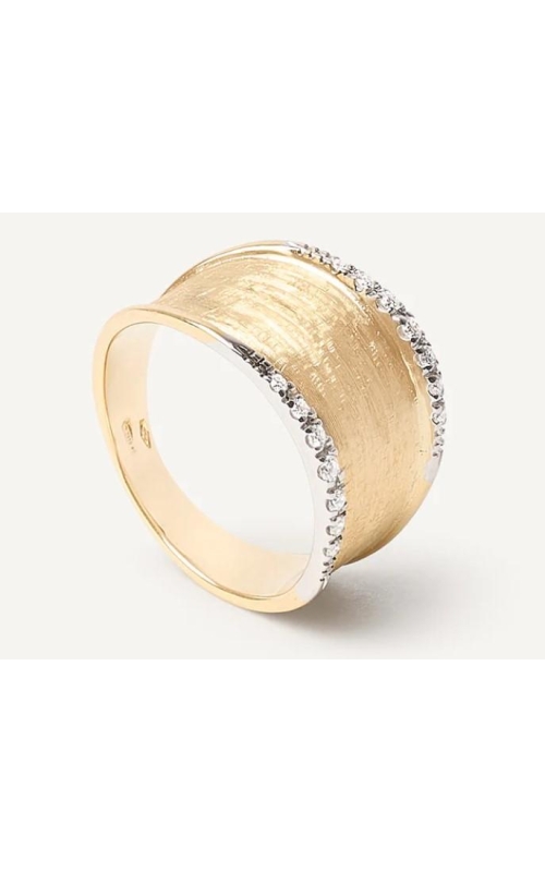 MARCO BICEGO Lunaria 18K Yellow Gold Medium Band with Diamonds