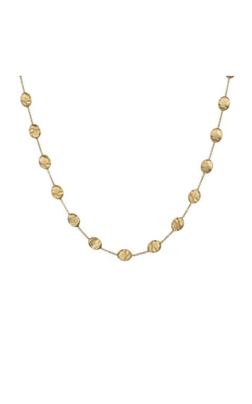 MARCO BICEGO Siviglia 18K Yellow Gold Large Bean Adjustable Necklace