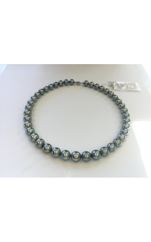 MASTOLONI 18 Karat White Gold Tahitian Pearl Necklace