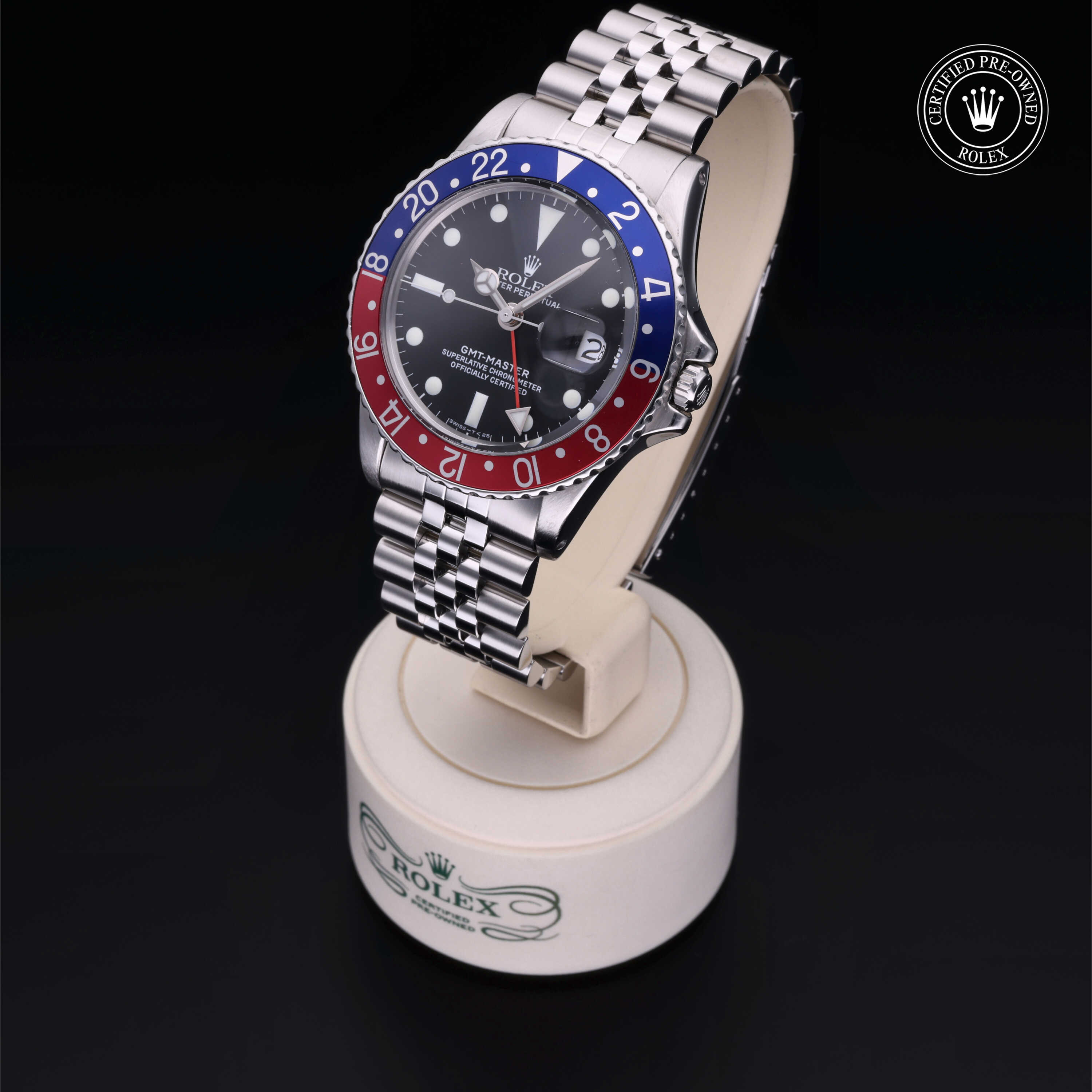 Rolex GMT-Master in Oystersteel 1675 at Wilson & Son Jewelers