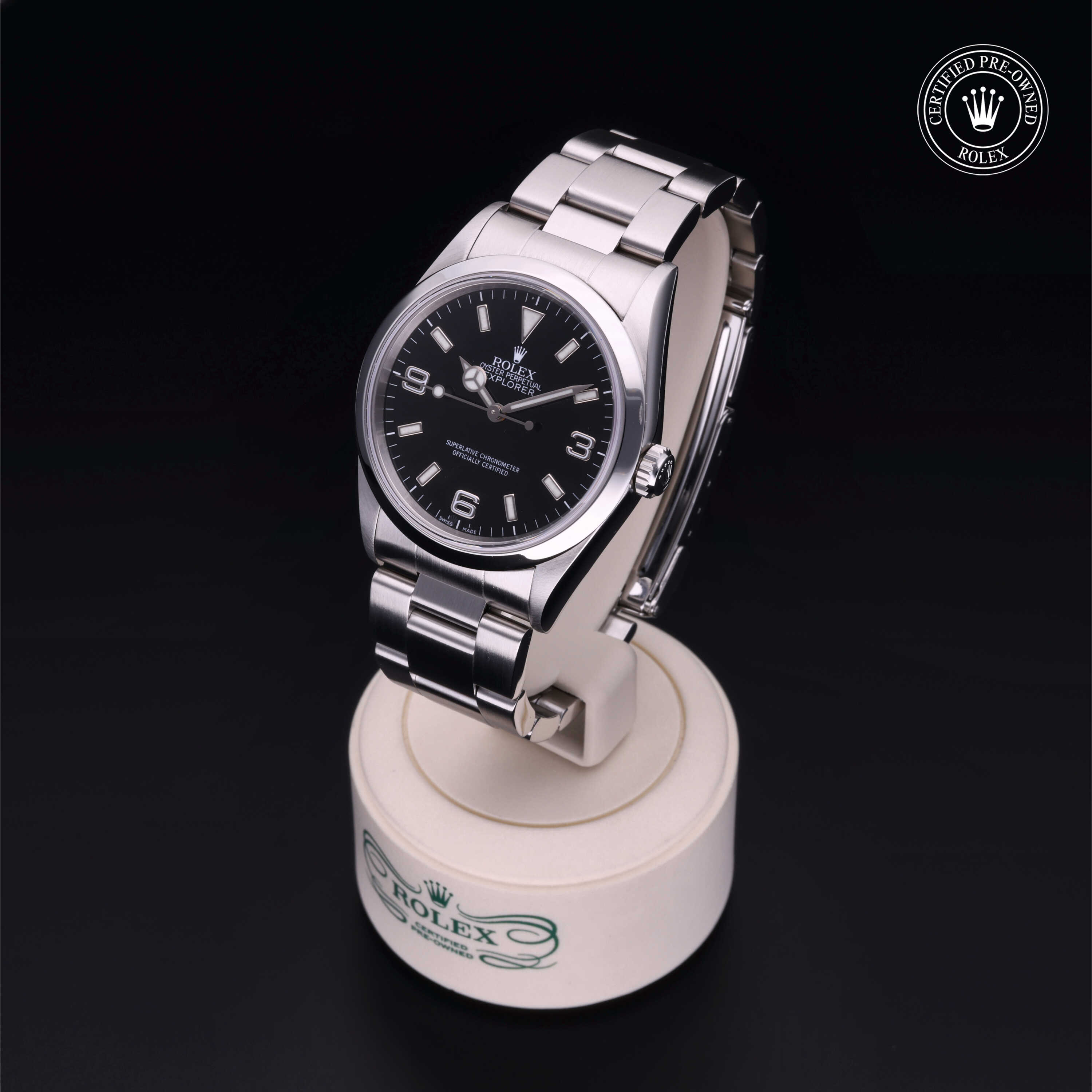 Rolex Explorer in Oystersteel M14270-0001 at Wilson & Son Jewelers