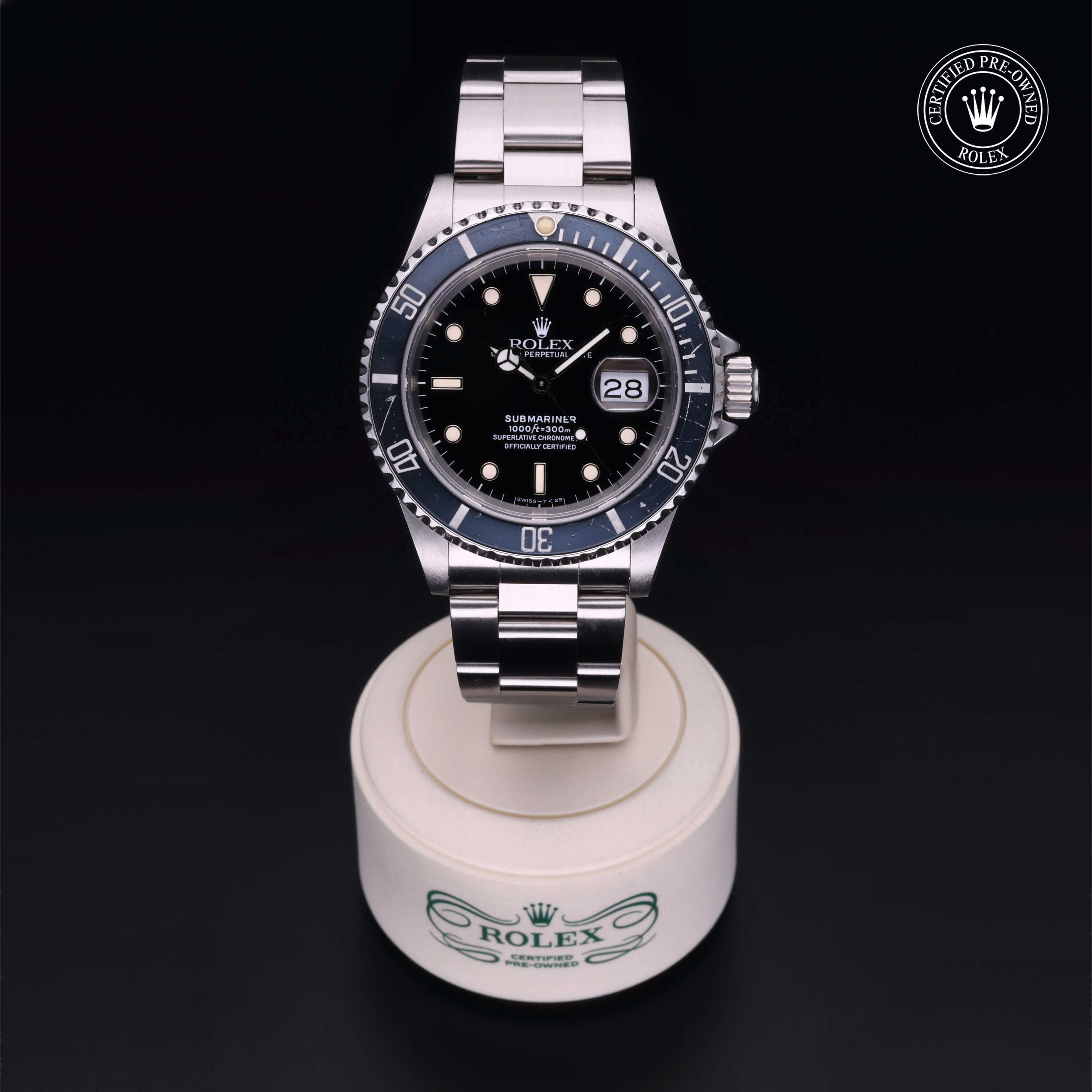 Rolex Submariner in Oystersteel M16610-0004 at Wilson & Son Jewelers