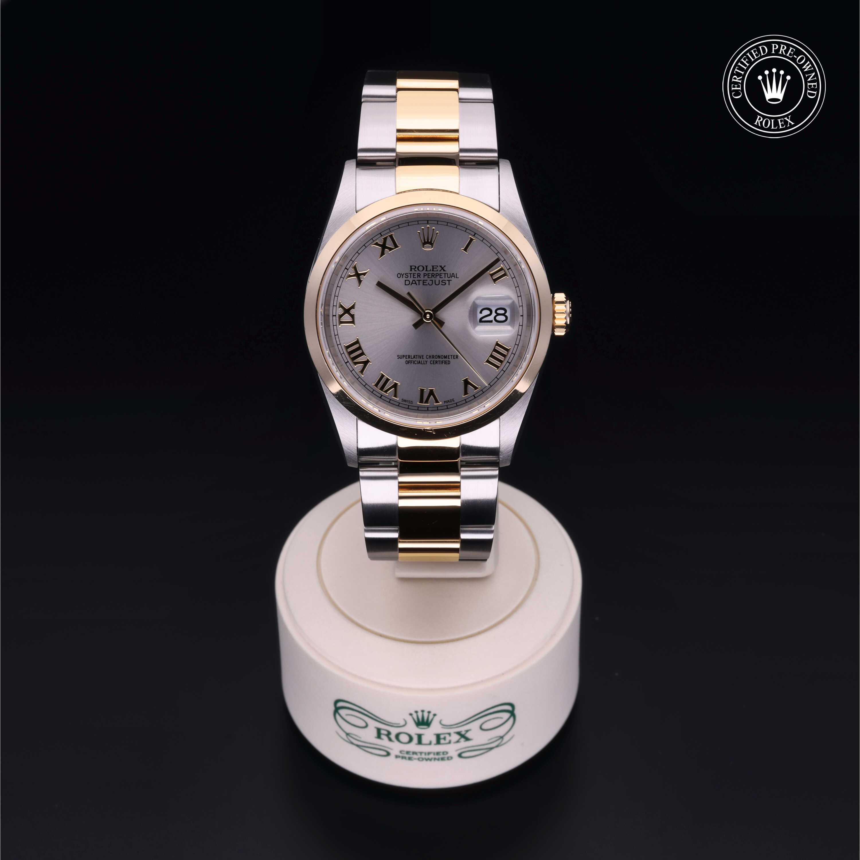 Rolex Datejust in Oystersteel and yellow gold M16203-0007 at Wilson & Son Jewelers