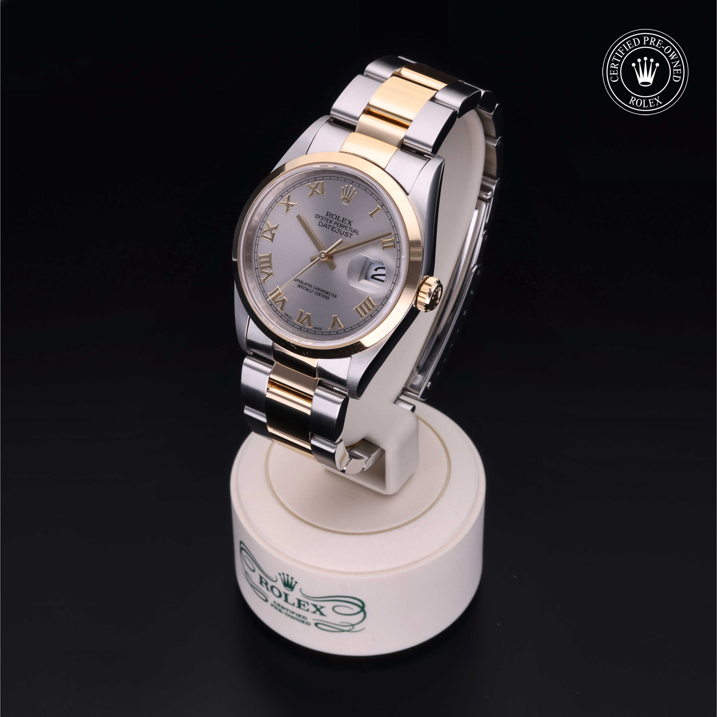 Rolex Datejust in Oystersteel and yellow gold M16203-0007 at Wilson & Son Jewelers