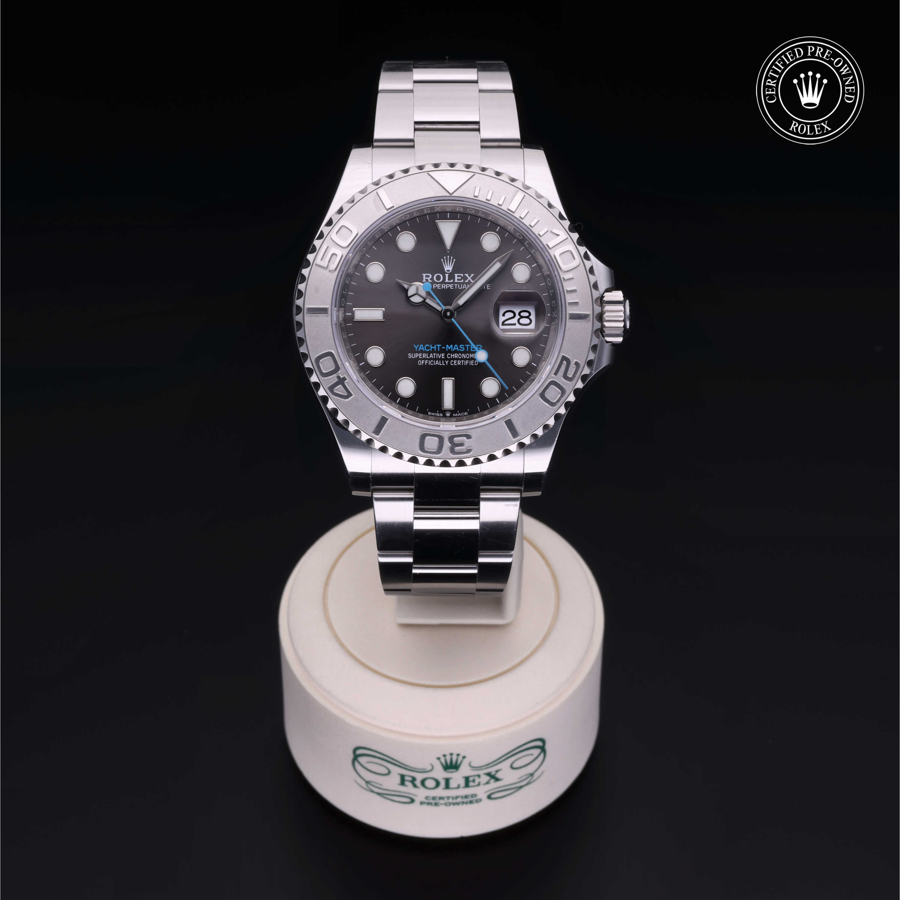 Rolex Yacht-Master in Rolesium Platinum M126622-0001 at Wilson & Son Jewelers