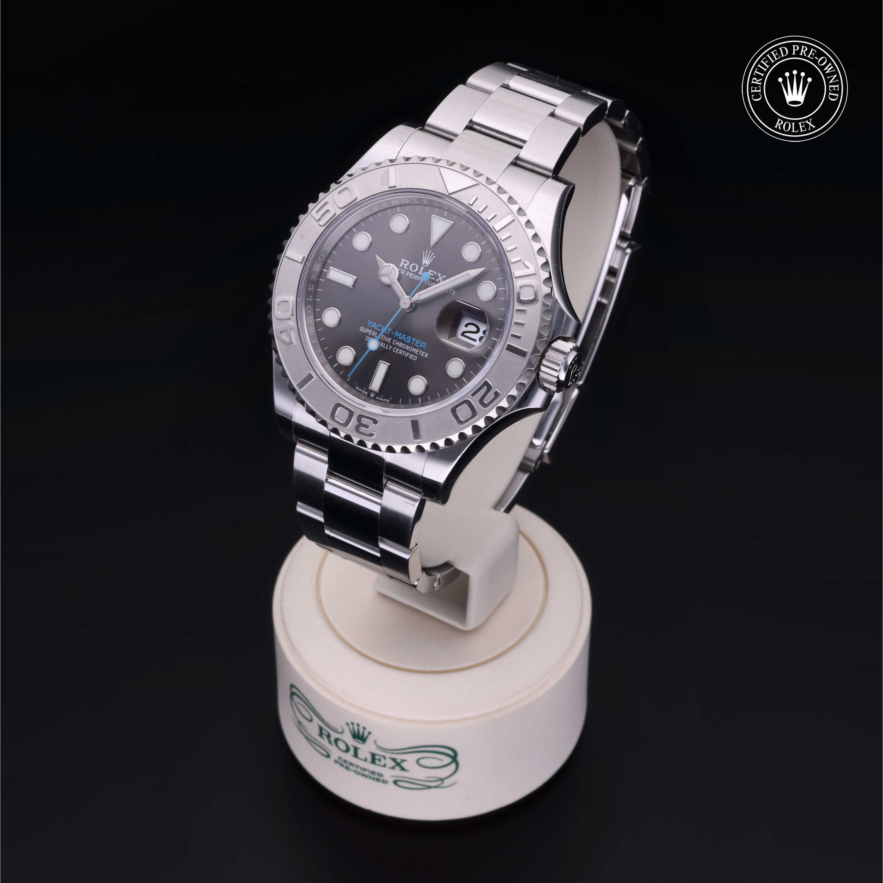 Rolex Yacht-Master in Rolesium Platinum M126622-0001 at Wilson & Son Jewelers