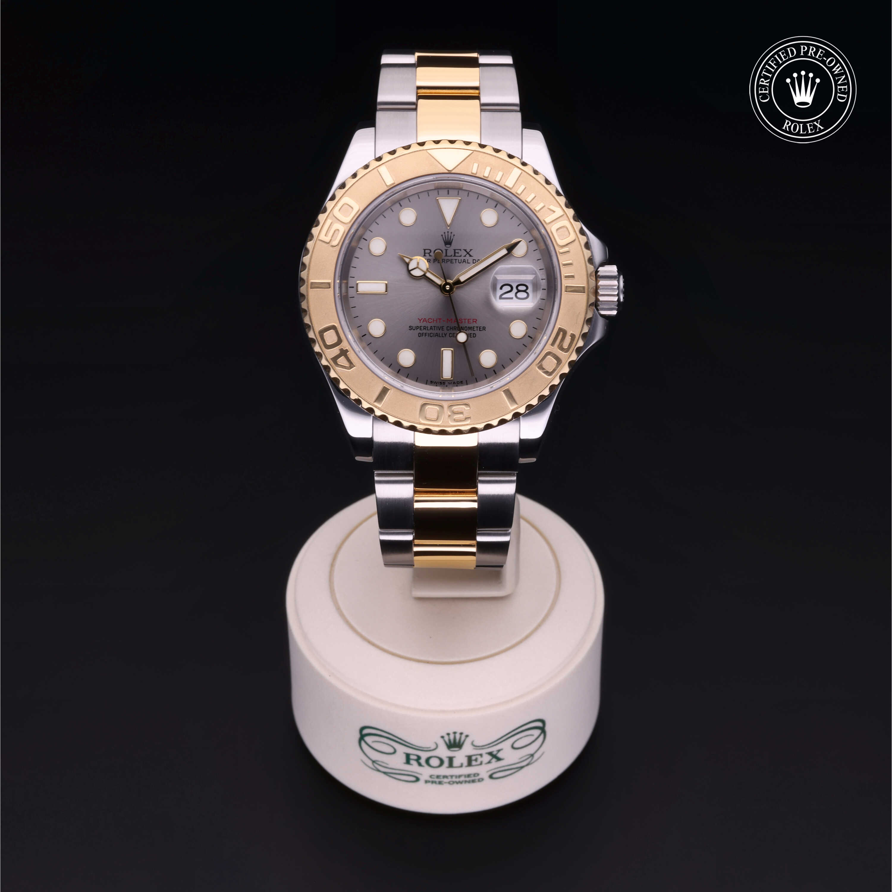 Rolex Yacht-Master in Rolesor 18 Carat Yellow M16623-0008 at Wilson & Son Jewelers