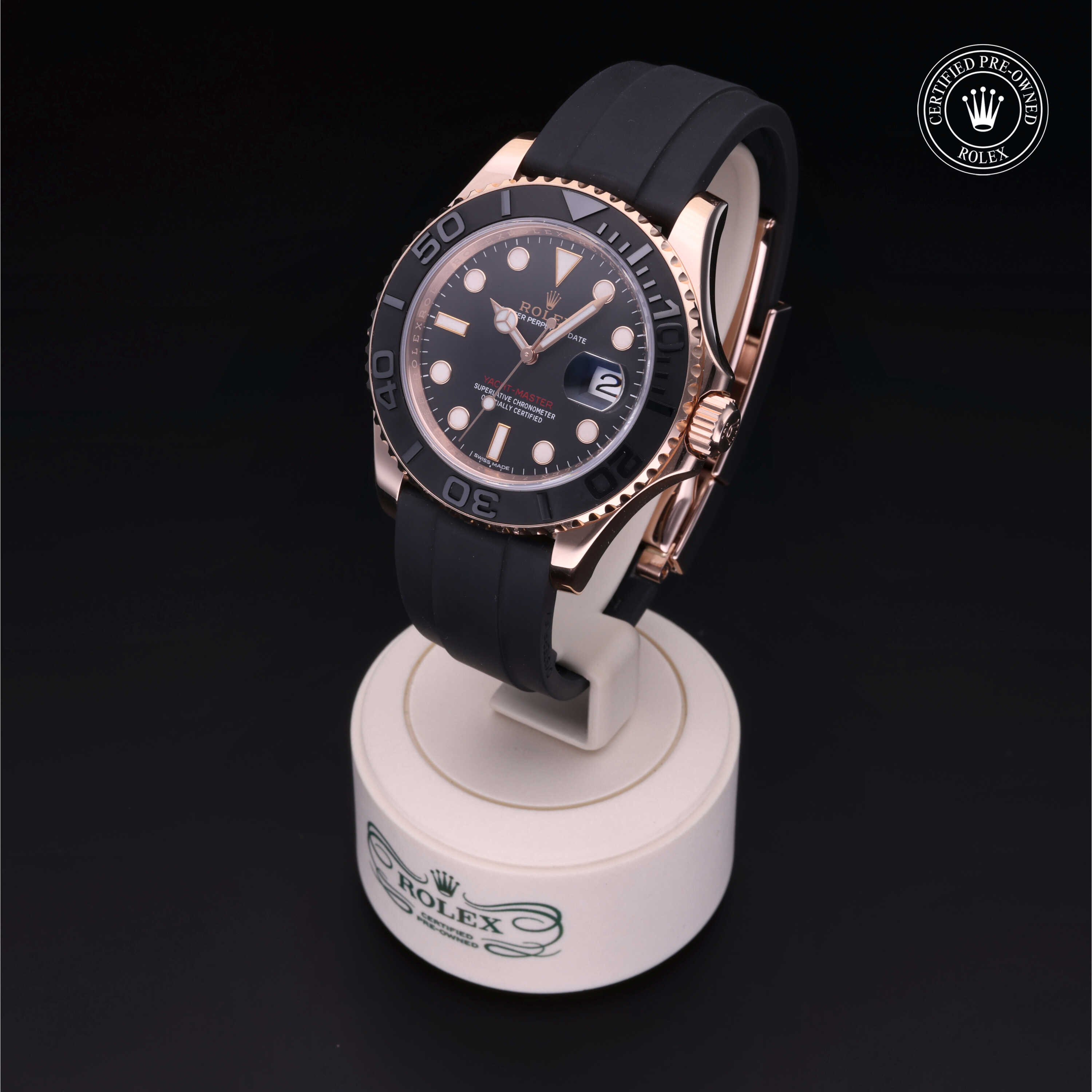 Rolex Yacht-Master in Gold 18 Carat Red M116655-0001 at Wilson & Son Jewelers