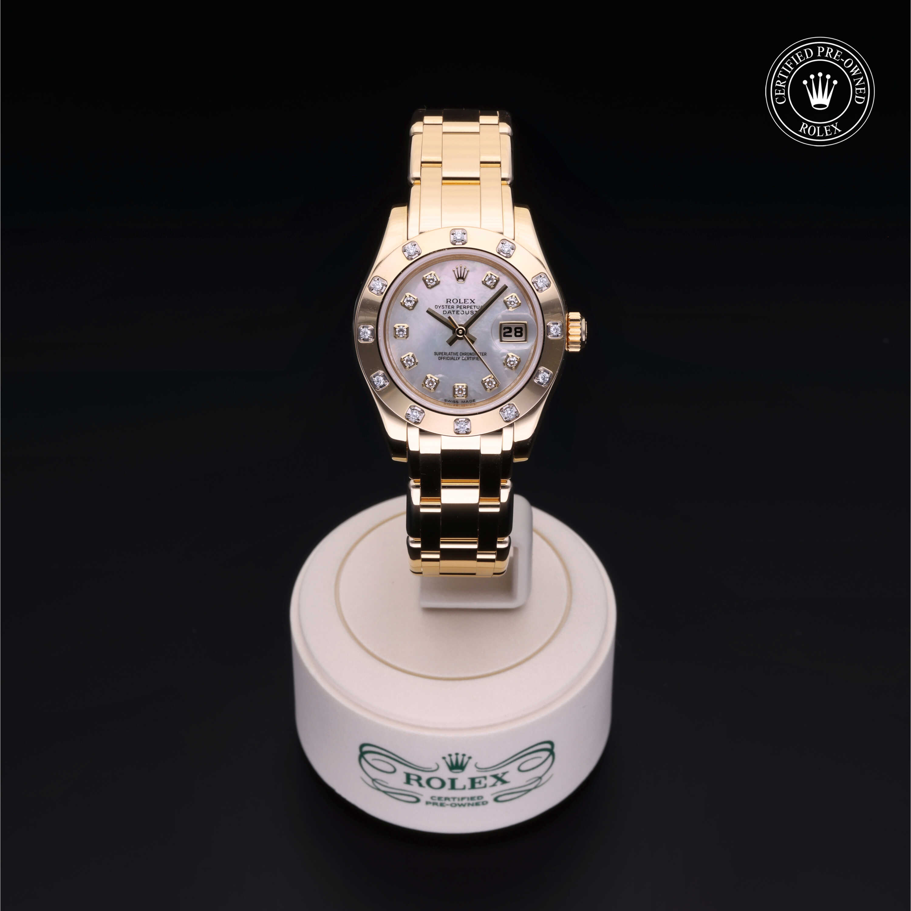 Rolex Pearlmaster in Gold 18 Carat Yellow M80318-0061 at Wilson & Son Jewelers