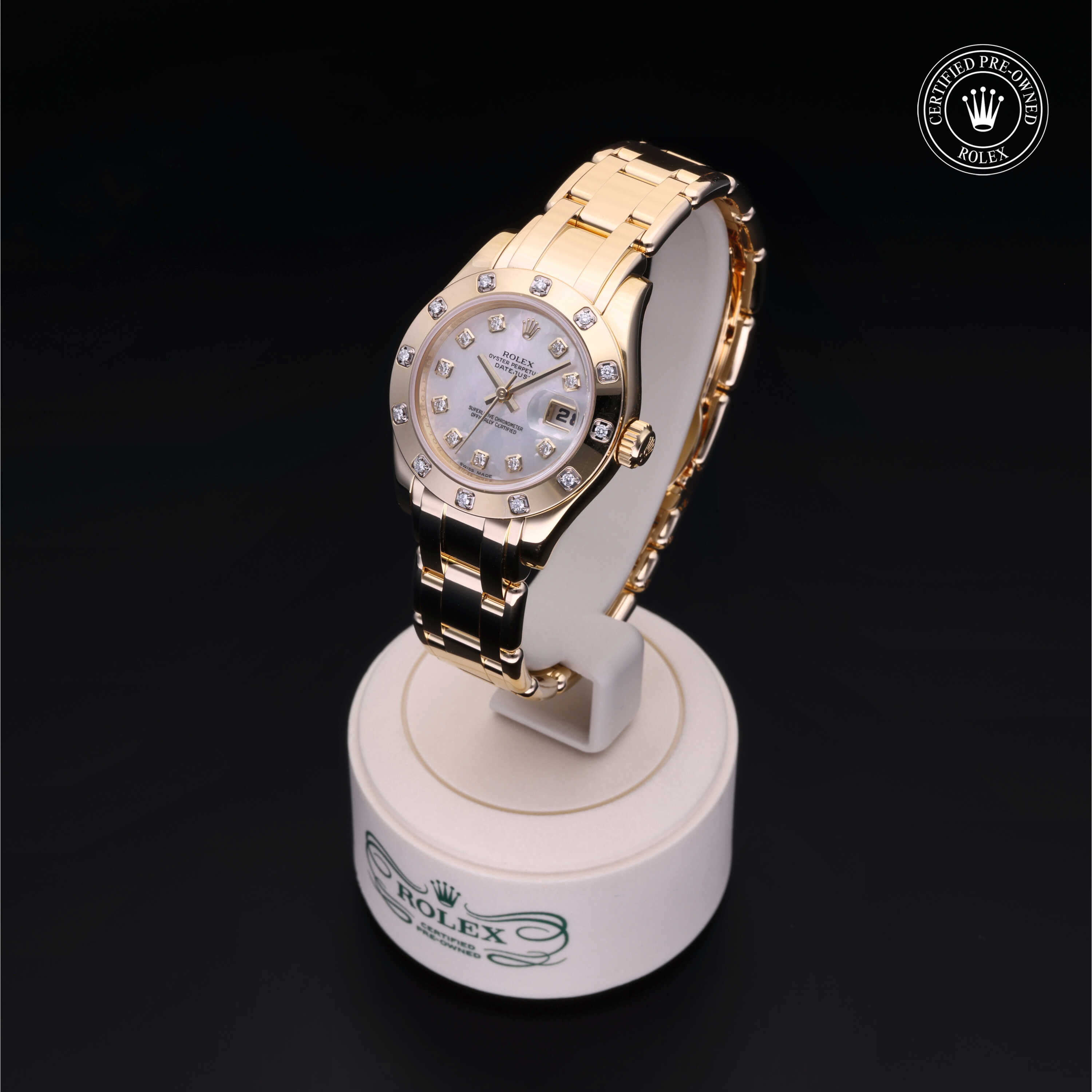 Rolex Pearlmaster in Gold 18 Carat Yellow M80318-0061 at Wilson & Son Jewelers