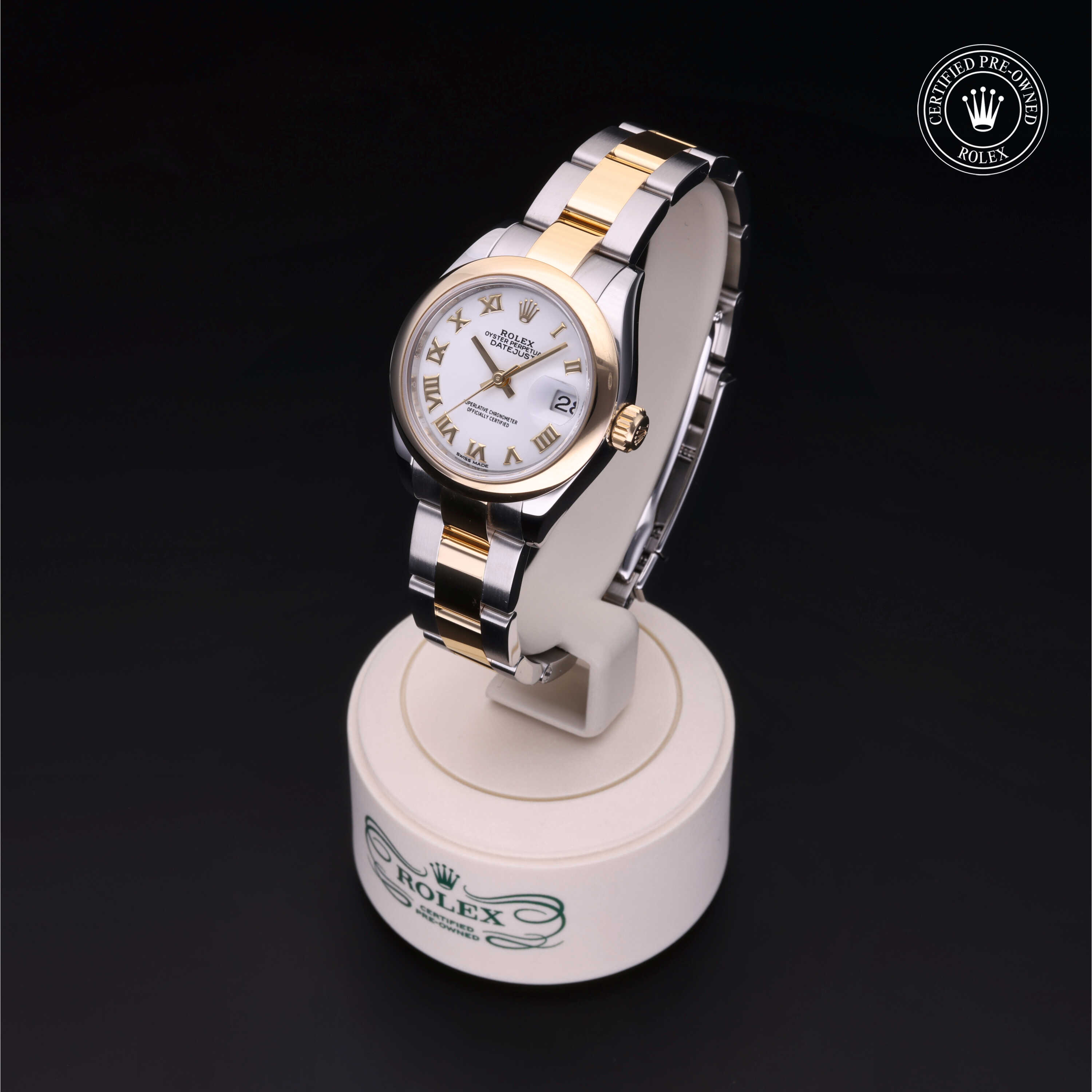 Rolex Lady-Datejust in Rolesor 18 Carat Yellow M279163-0002 at Wilson & Son Jewelers