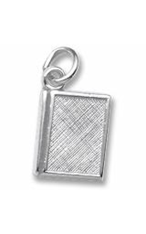 Sterling Silver Book Charm