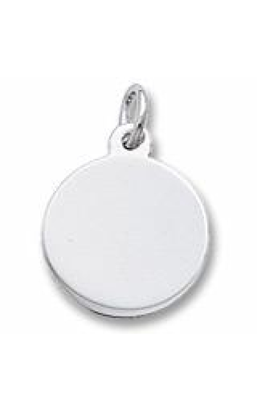 Sterling Silver Disc Charm