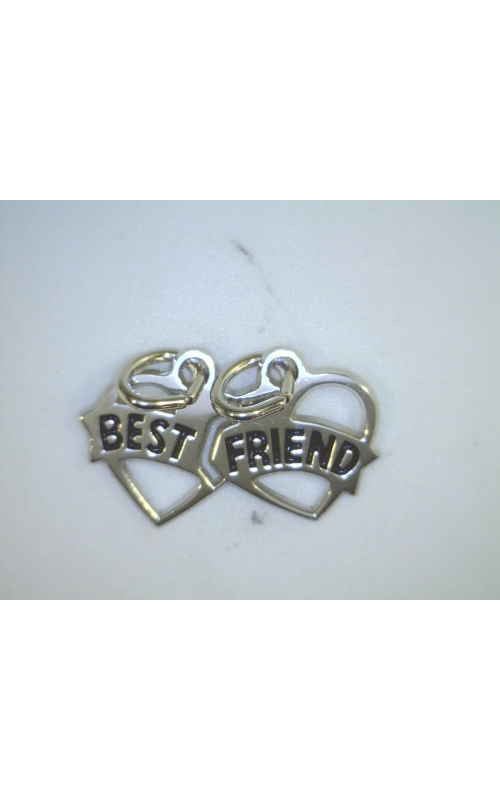 Sterling Silver Best Friends Charm